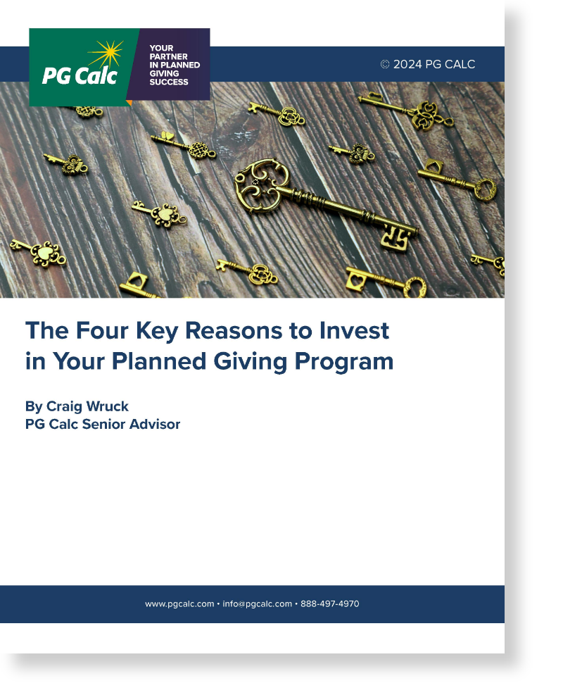 4 Key Reasons to Invest in Planned Giving cover