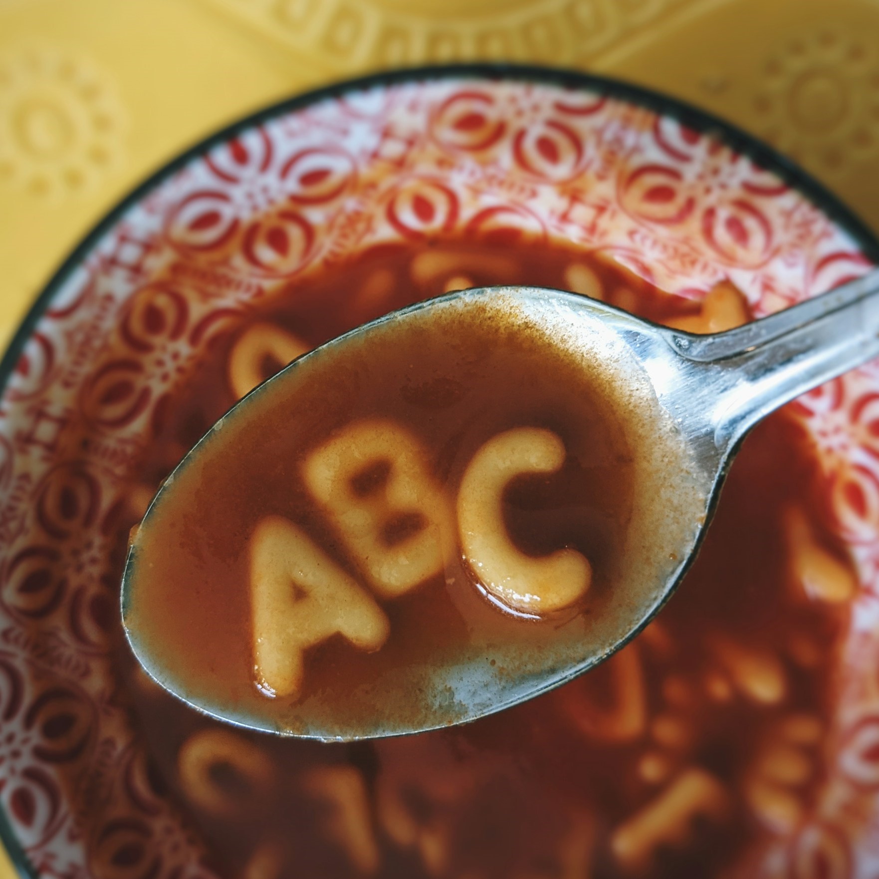 alphabet soup image by rivage-unsplash