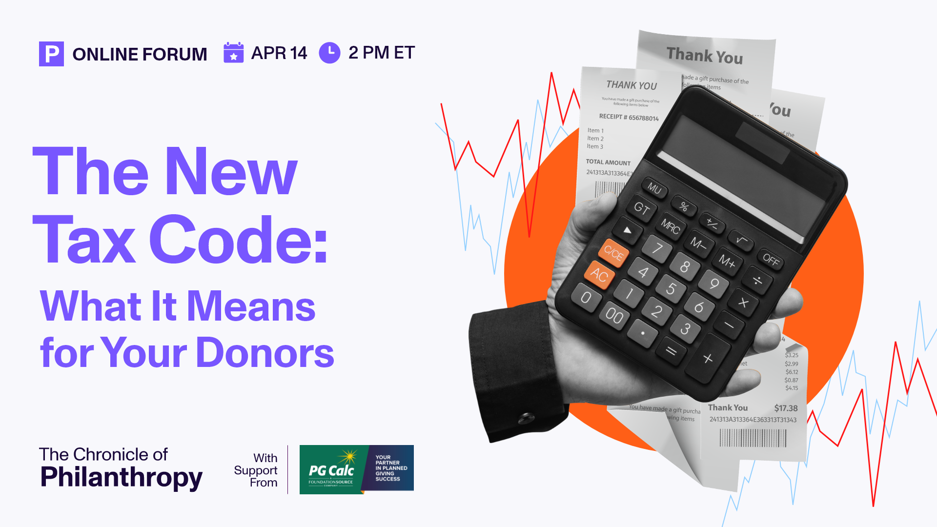 Chronicle of Philanthropy The New Tax Code Forum April 14 2026