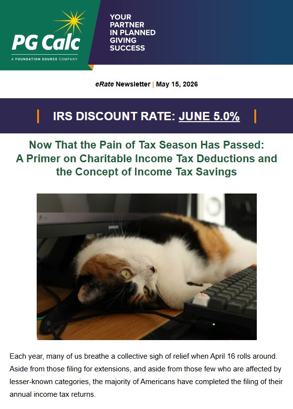 PG Calc eRate Newsletter June 2026