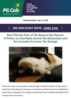 PG Calc eRate Newsletter June 2026