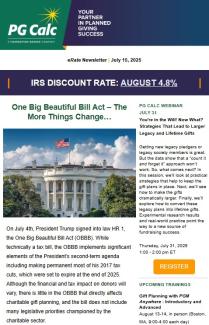 PG Calc eRate newsletter Aug2025